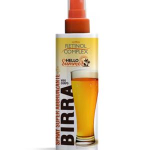 Super Tanning Spray de Cerveza Bronceado Intense Hello Summer Ultra Retinol Complex