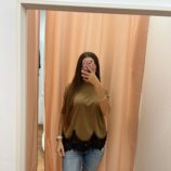 camisa leonor marron