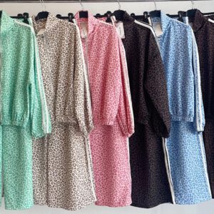 Conjunto Viral Animal Print largo