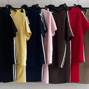 Conjunto Viral Camiseta y Falda Adidx